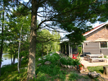 TThe Cottage at Elk River Farm at Ruffed Grouse Lodge in Phillips Wisconsin south of Park Falls Wisconsin